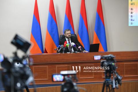 Minister of Economy Gevorg Papoyan's press conference