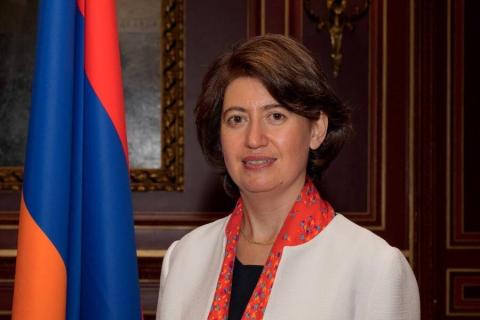 Hasmik Tolmajian appointed Armenian Ambassador to Switzerland