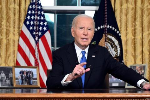 Biden takes aim at 'tech industrial complex,' echoing Eisenhower