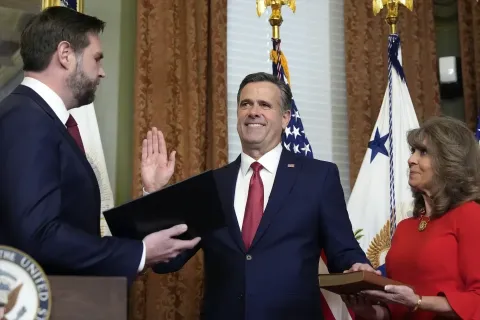 John Ratcliffe sworn in as new director of CIA