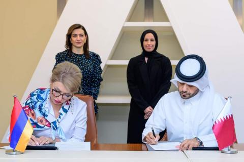 «Իմ Քայլը» և «Qatar Foundation for Social Work» խոշորագույն հիմնադրամների միջև ստորագրվել է հուշագիր