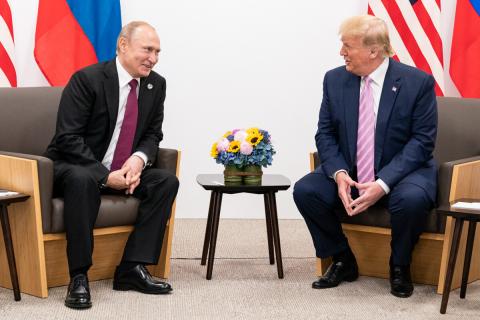 Trump says he may meet Putin this month, dismisses Ukraine concerns