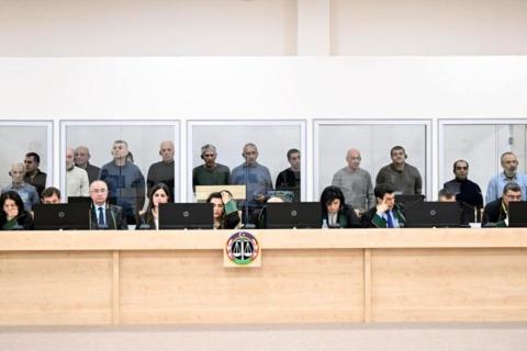 Se postergó la próxima sesión del juicio falso contra ex líderes de Nagorno Karabaj en Bakú