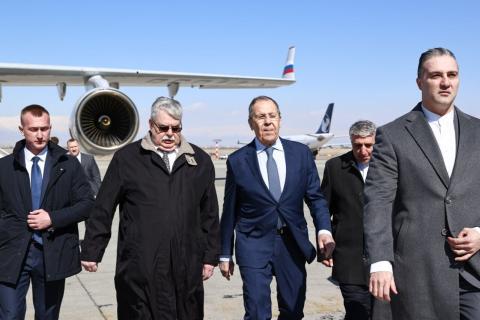 Лавров прибыл в Тегеран
