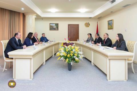 Հայաստանի քննչական կոմիտեի նախագահն ընդունել է ՀՀ-ում Վրաստանի դեսպանին