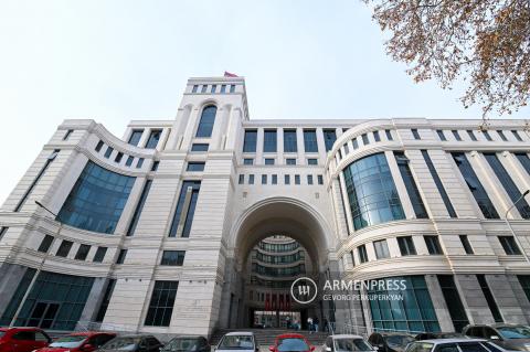 Armenian Foreign Ministry expresses condolences over earthquake in Myanmar and neighboring countries