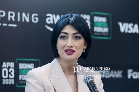 Doing Digital Forum-ը ստեղծում է կարևորագույն հարթակ տեխնոլոգիական փոփոխությունների ալիքներին դիմակայելու համար. Տաթևիկ Սիմոնյան