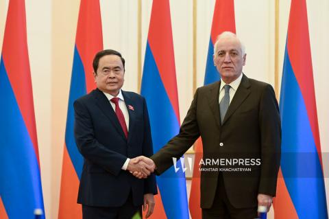 Президент Республики Армения принял председателя Национального собрания Вьетнама