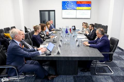 Visa liberalization on the agenda: Deputy Minister of Internal Affairs receives second EU expert mission
