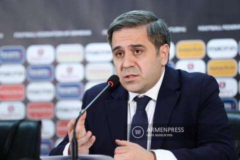 ՀՖՖ նախագահ Արմեն Մելիքբեկյանի մամուլի ասուլիսը