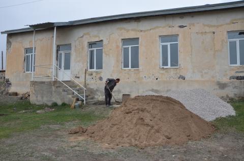 Բերդկունք բնակավայրում գրադարանի տարածք է վերանորոգվում