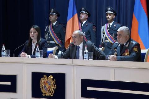 ՆԳՆ Ոստիկանության կոլեգիայի հանդիսավոր նիստին վարչապետ Փաշինյանը հանդես է եկել ելույթով