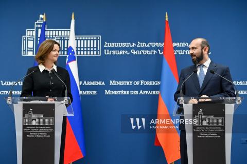 Armenia lauds Slovenia’s stance regarding finalization of draft peace agreement with Azerbaijan