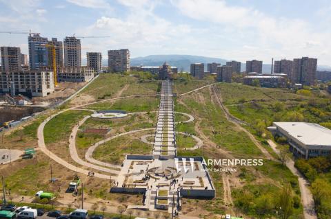 Նոր Նորքի կասկադում տնկվեց շուրջ 1300 ծառ. քաղաքապետը ներկայացրեց կանաչապատման ծրագրերի ընդլայնման հեռանկարը