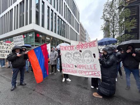 Բրյուսելում տեղի է ունեցել Հայոց ցեղասպանության 110-րդ տարելիցին նվիրված ոգեկոչման միջոցառում