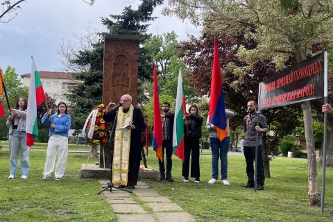 Բուլղարիայում տեղի է ունեցել Հայոց ցեղասպանության 110-ամյակին նվիրված արարողություն