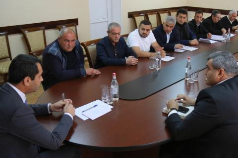 Գեղարքունիքի մարզպետի մոտ քննարկվել է մարզի երթուղային ցանցի կազմակերպման հարցը