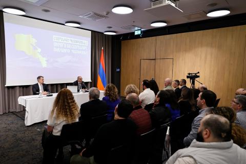 Премьер-министр Армении Пашинян встретился с представителями армянской общины Эстонии
