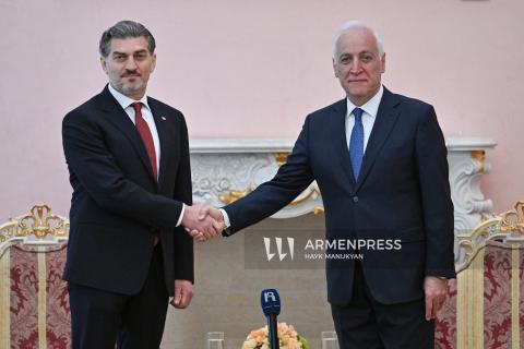 Հայաստանի և Վրաստանի նախագահների առանձնազրույցը