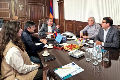 Վարդենիսի համայնքապետարանում տեղի է ունեցել հանդիպում ԵՀ «Քաղաքապետերի դաշնագիր» նախաձեռնության շրջանակներում