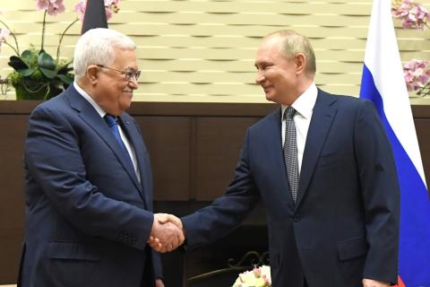 Аббас и Путин обсудят ситуацию в секторе Газа и отношения между двумя странами