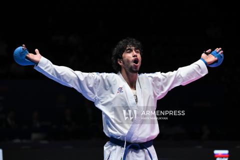 60th EKF Senior Karate Championships: Gor Nersisyan wins Republic of Armenia's first-ever medal (bronze)