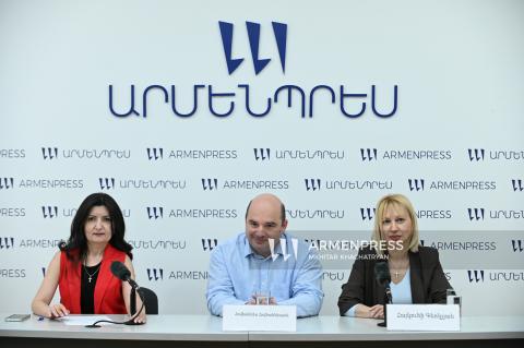 ՀՀ առողջապահության նախարարության մաշկաբանության և վեներոլոգիայի գծով խորհրդատու Հովհաննես Հովհաննիսյանի և ուռուցքաբանության գծով խորհրդատու Հայկուհի Գեոկչյանի ասուլիսը