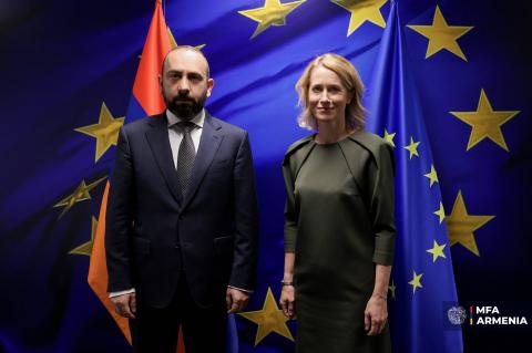 Արարատ Միրզոյանը և Կայա Կալասը քննարկել են ՀՀ-ԵՄ գործընկերության խորացման հարցում ձևավորված տեսլականն ու հեռանկարները
