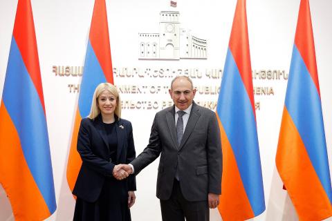 Prime Minister Pashinyan meets with President of the Cypriot House of Representatives
