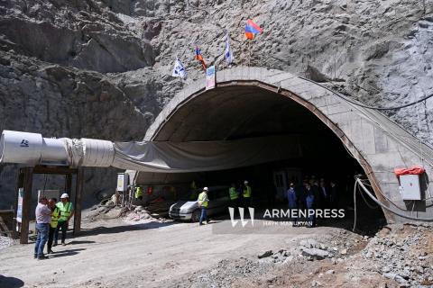 Ագարակ-Քաջարան ճանապարհին նույնպես իրականացվում են ենթակառուցվածքային մեծածավալ շինաշխատանքներ