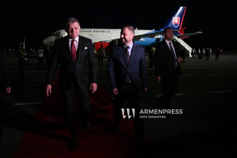 Սլովակիայի վարչապետ Ֆոբերտ Ֆիցոն պաշտոնական այցով ժամանեց Հայաստան