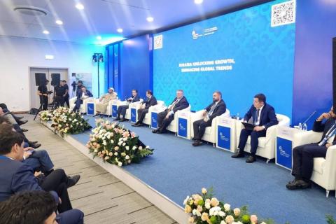 ՀՀ Էկոնոմիկայի նախարարը Աստանայում մասնակցել է «Եվրասիա. զարգացման հնարավորությունների բացահայտում և համաշխարհային միտումների ընդունում» խորագրով պանելային քննարկմանը