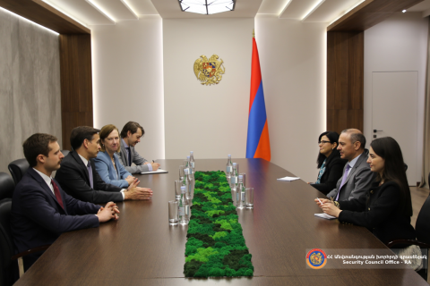 Armenia’s Security Council Secretary, U.S. Deputy Assistant Secretary of State discuss regional security situation