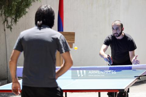 «Դատապարտյալների հիվանդանոց» քրեակատարողական հիմնարկում առաջին անգամ անցկացվեց սեղանի թենիսի մրցաշար