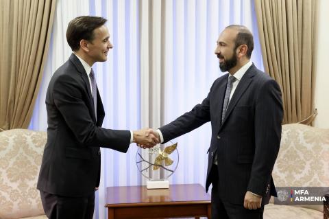 Foreign Minister Mirzoyan holds meeting wth U.S. Deputy Assistant Secretary of State