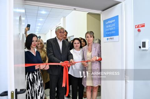 Patisserie lab opening at French-Armenian Vocational Education Center