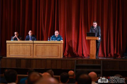 ՆԳՆ-ն դիմակայունության բարձրացմանն ուղղված աշխատաժողով է անցկացրել Արագածոտնի մարզում
