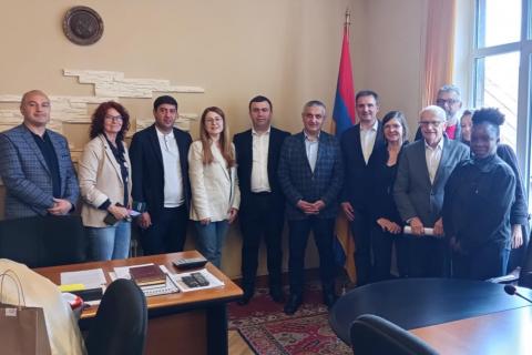 Ֆրանսիայի Հանրապետության Գրենոբլ քաղաքի պատվիրակությունն այցելել է Սևան համայնք