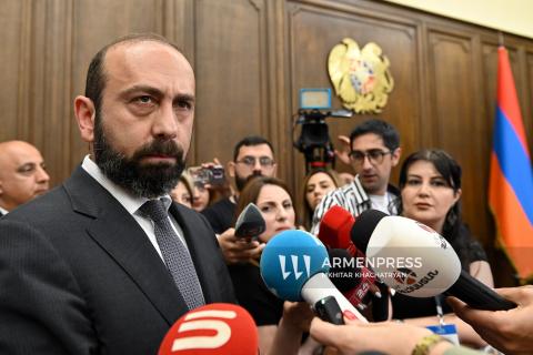 არარატ მირზოიანის ბრიფინგი