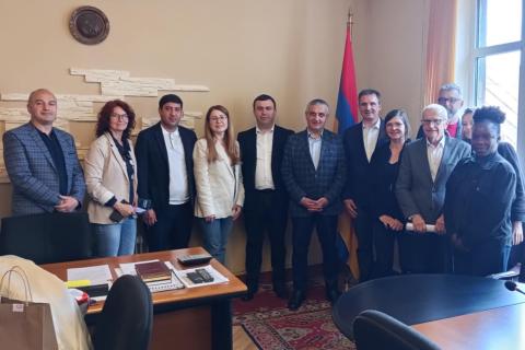 Գրենոբլի պատվիրակությունը շրջայց է կատարել Սևան համայնքի բնակավայրերում