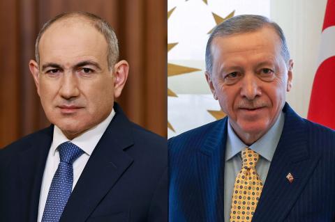 Pashinyan, Erdogan discuss Armenia-Turkiye relations and regional developments