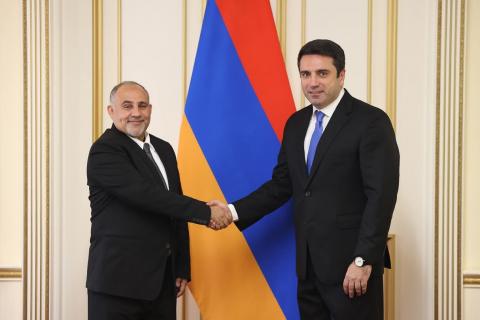 ՀՀ ԱԺ նախագահն ընդունել է Հայաստանում Քուվեյթի նորանշանակ դեսպանին