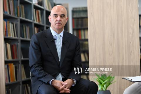 Entretien avec Alain Berset, Secrétaire Général du Conseil de l'Europe