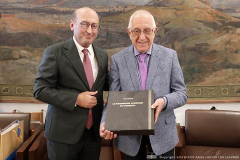Հայաստանի սուվերենությունը և տարածքային ամբողջականությունը անսակարկելի են. Հունաստանի խորհրդարանի նախագահ