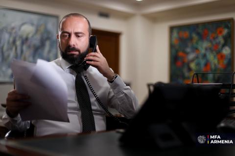 Armenian FM holds phone call with Finnish counterpart