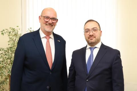 Armenian official, Ambassador of Luxembourg discuss cooperation