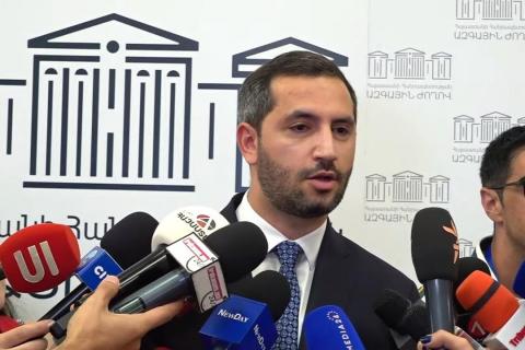 ԱԺ փոխնախագահ Ռուբեն Ռուբինյանի ճեպազրույցը