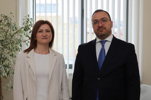 David Karapetyan et Karmen Apunts ont souligné l'importance de l'ouverture de l'agence consulaire de France dans la région de Syunik