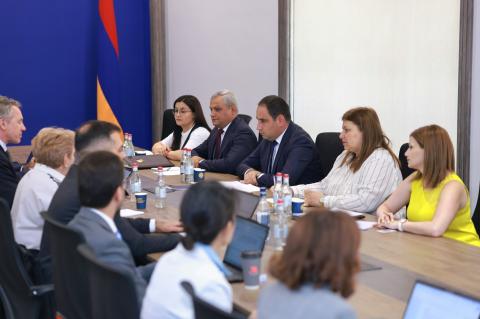 ՀՀ ՏԿԵ նախարարն ու Արժույթի միջազգային հիմնադրամի հայաստանյան առաքելության ղեկավարը քննարկել են մի շարք հարցեր