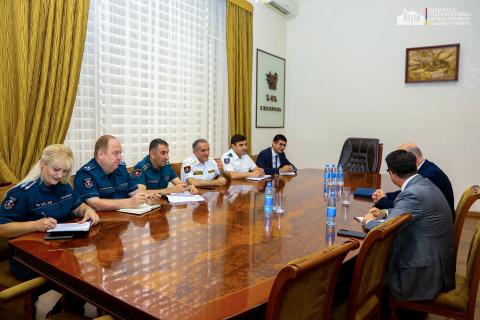 Փրկարար ծառայության տնօրենը ՀՀ-ում Լյուքսեմբուրգի դեսպանի հետ քննարկել է համագործակցության ընդլայնման հարցեր